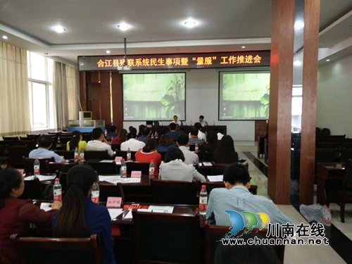 合江县残联召开残联系统民生事项暨“量服”工作推进会(图1)