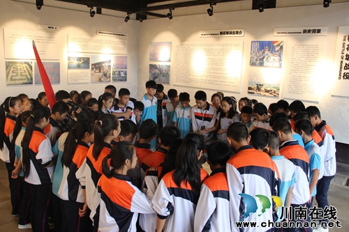 纳溪区棉花坡中学:“红色”浸润 谆谆教诲(图1) 纳溪区棉花坡中学:“红色”浸润 谆谆教诲(图1)