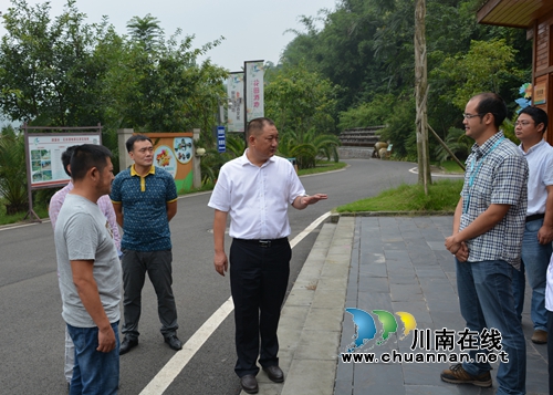 李仁军检查纳溪花田酒地景区安全工作(图2)