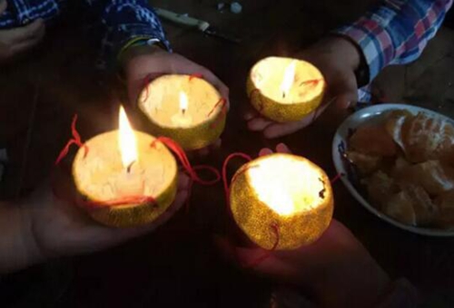 中秋节&nbsp;泸州古镇桔灯上了央视《新闻联播》(图7)