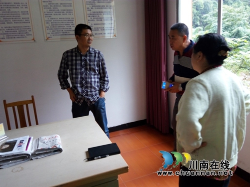 泸州市纪委到叙永县水尾镇调研督导(图1)