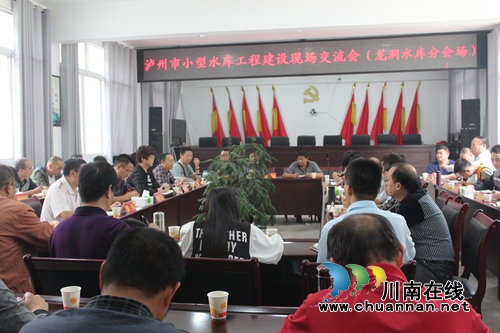 泸州市重点小型水库现场交流会在叙永召开(图1)