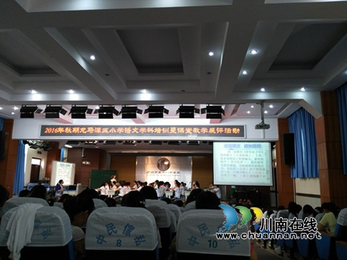龙马潭区举行小学语文学科培训暨课堂教学展评活动(图1)