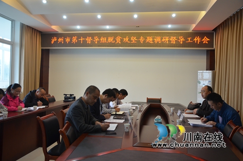 泸州市第十督导组到太伏镇开展脱贫攻坚专项督查(图1)