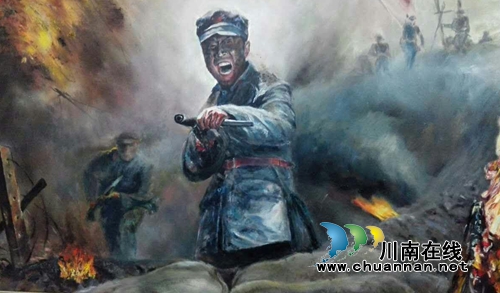 泸州市纪念红军长征80周年美术书法作品展开展(图1) 泸州市纪念红军长征80周年美术书法作品展开展(图1)