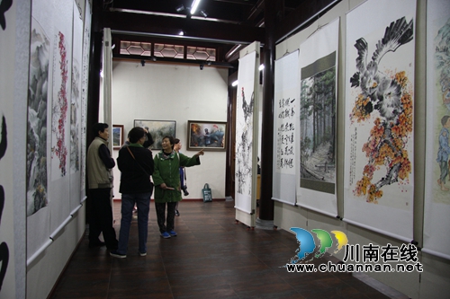泸州市纪念红军长征80周年美术书法作品展开展(图22) 泸州市纪念红军长征80周年美术书法作品展开展(图22)