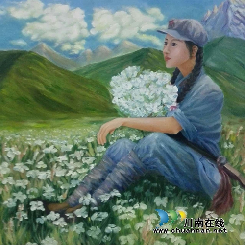 泸州市纪念红军长征80周年美术书法作品展开展(图14) 泸州市纪念红军长征80周年美术书法作品展开展(图14)
