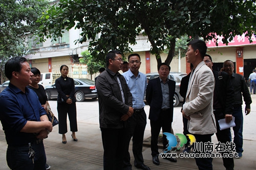 省司法厅检查指导合江白米司法所社区矫正工作(图1)