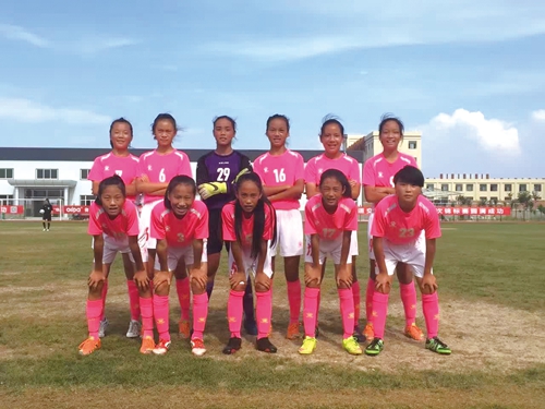 泸州13岁女孩张耀玥&nbsp;进入国家女足精英球队(图1)