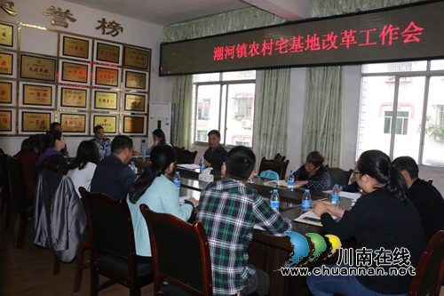 泸县潮河镇召开农村宅基地改革工作推进会(图1)