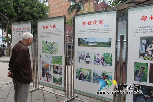 泸县妇女精准扶（脱）贫典型事例摄影作品在云龙镇展出(图1)