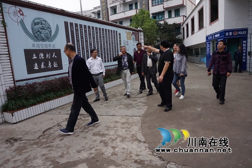 省专家组到合江虎头镇中心校检查验收“省级卫生乡镇”创建工作(图1)