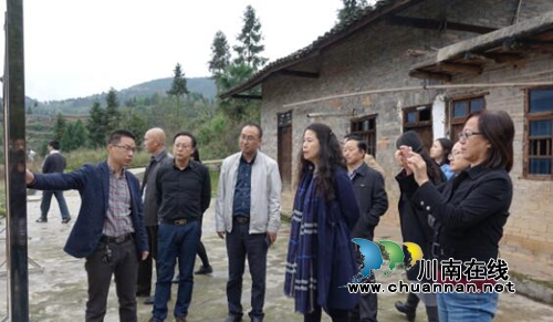 国土部调研古蔺工矿废弃地复垦项目监测工作(图1)