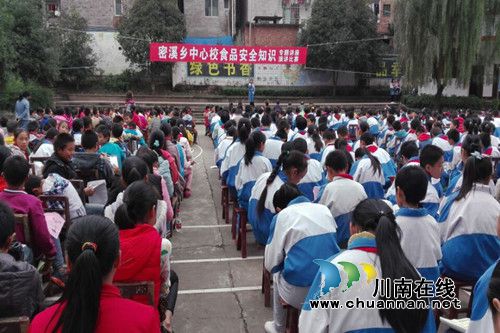 合江县密溪乡开展食品安全知识讲座(图1)