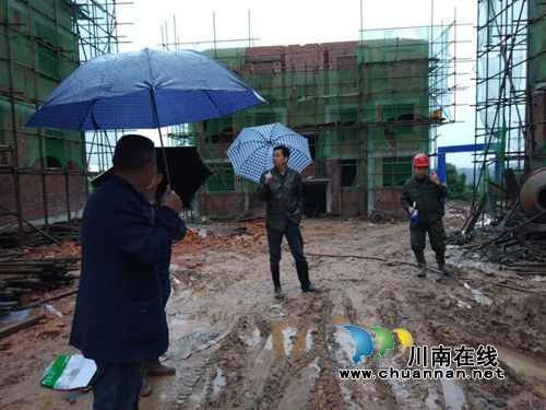 泸县立石镇开展易地扶贫搬迁项目建设检查(图1)