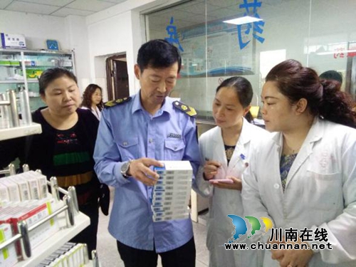 合江县食药监局开展食品药品安全监管工作交叉检查(图1)