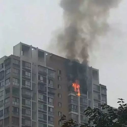 泸州城西一小区突发火灾&nbsp;27楼公寓黑烟滚滚(图4)