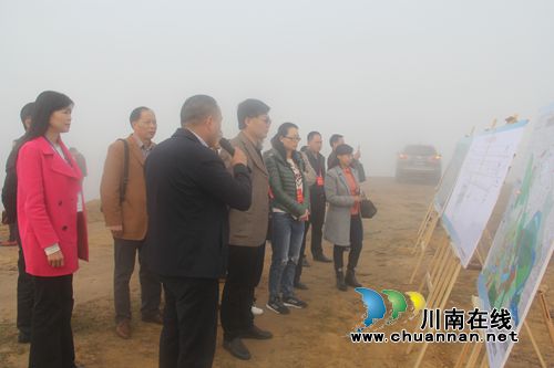 市政协委员泸县小组到云龙镇调研机场建设情况(图1)