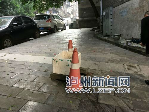 泸州女子晚上回家摔进窨井 市民借来长梯救人(图1) 泸州女子晚上回家摔进窨井 市民借来长梯救人(图1)