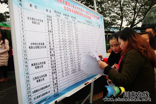 泸州公交车长大比武 “七项全能”筑牢安全(图15) 泸州公交车长大比武 “七项全能”筑牢安全(图15)