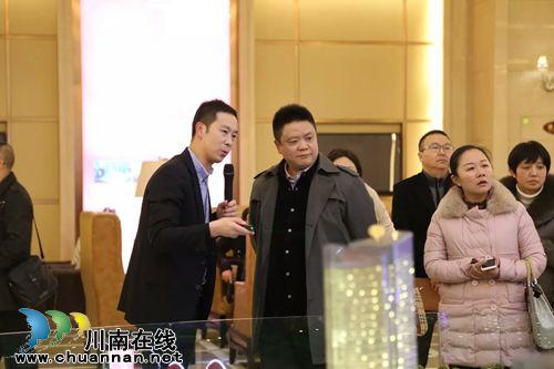 泸州市金融办主任黄玉林调研金融商业中心(图1)