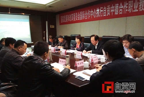 国家发改委对自贡市中德合作职教试点进行评估(图1)