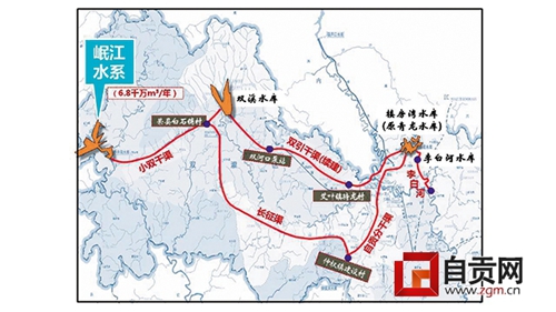 自贡拟投资百亿 新建8条河打造“南国水乡”(图5) 自贡拟投资百亿 新建8条河打造“南国水乡”(图5)