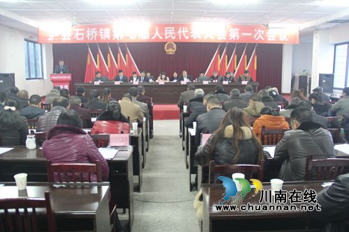泸县石桥镇召开第七届人民代表大会(图1)