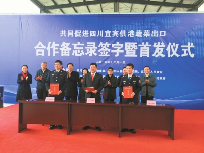 扫描检测 宜宾首批300箱蔬菜实现直通香港(图2) 扫描检测 宜宾首批300箱蔬菜实现直通香港(图2)