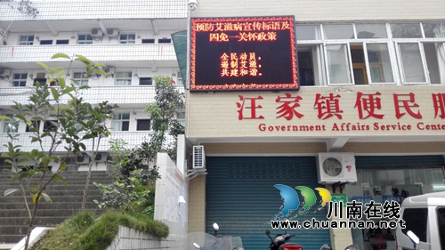 宜宾汪家镇开展“携手抗艾，重在预防”宣传活动(图2)