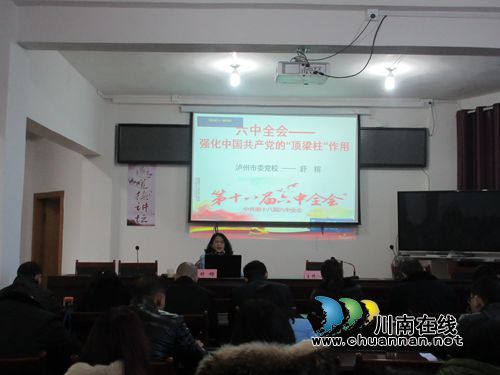 合江县食药监局集中学习十八届六中全会精神(图2)