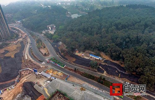 自贡西山汇园贯通&nbsp;新老城区交通大动脉活力重现(图3)