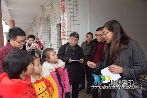 泸州市教育局督查叙永县教育脱贫工作(图1)