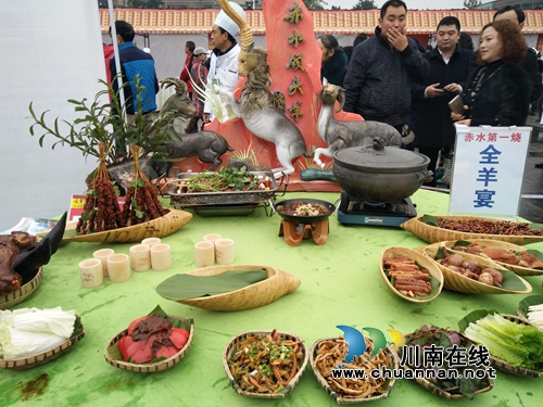 合江首届黑山羊美食节 200厨师集体比拼厨艺!(图8) 合江首届黑山羊美食节 200厨师集体比拼厨艺!(图8)