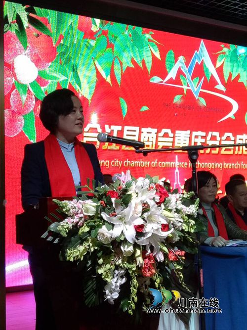发展川渝两地新经济 合江商会重庆分会成立(图6) 发展川渝两地新经济 合江商会重庆分会成立(图6)