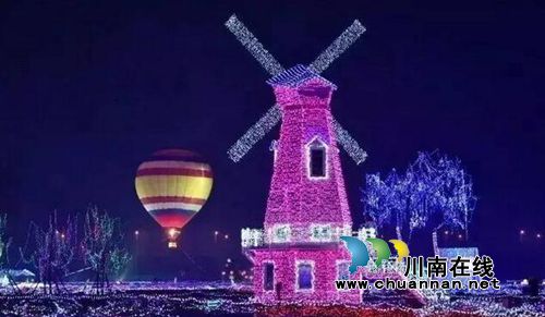 泸州首届炫彩灯光节美呆了！敞开心扉表白女神(图11)