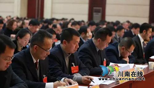 泸州市江阳区九届人大一次会议隆重开幕(图8)