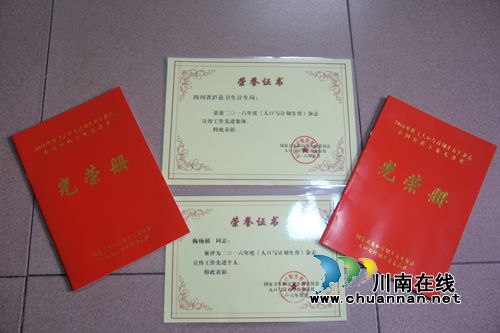 泸县卫生计生宣传工作喜获殊荣(图1)