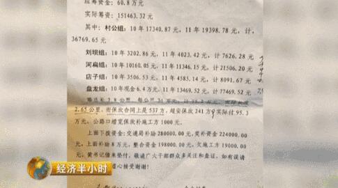 央视曝宜宾农村公路内幕:骗补30万少修300米(图6) 央视曝宜宾农村公路内幕:骗补30万少修300米(图6)
