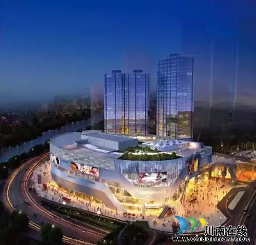 换个角度看泸州的金融商业中心&nbsp;美丽得无与伦比(图3)