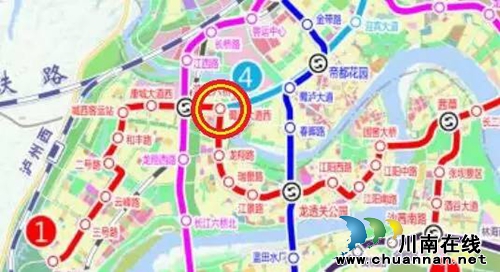 泸州规划5条轻轨&nbsp;1条起于佳乐世纪城&nbsp;1条途经(图3)