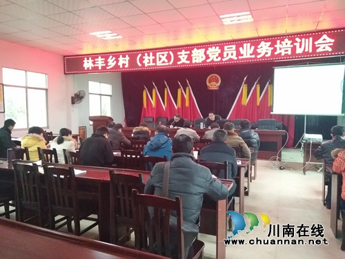 宜宾市林丰乡组织召开村(社区)支部党员业务培训会(图1) 宜宾市林丰乡组织召开村(社区)支部党员业务培训会(图1)