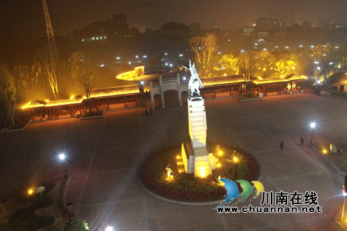 泸州纳溪：打造夜景工程&nbsp;提升城市魅力(图1)