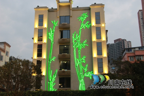 泸州纳溪：打造夜景工程&nbsp;提升城市魅力(图2)
