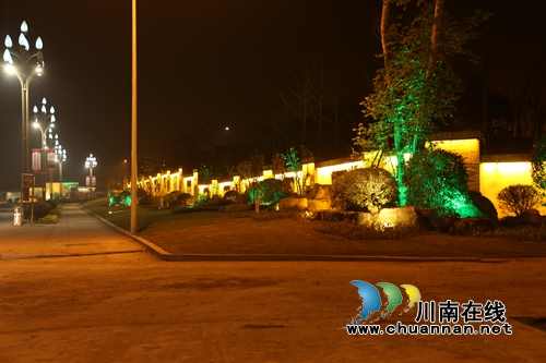 泸州纳溪：打造夜景工程&nbsp;提升城市魅力(图4)