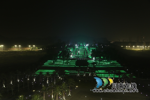 泸州纳溪：打造夜景工程&nbsp;提升城市魅力(图3)