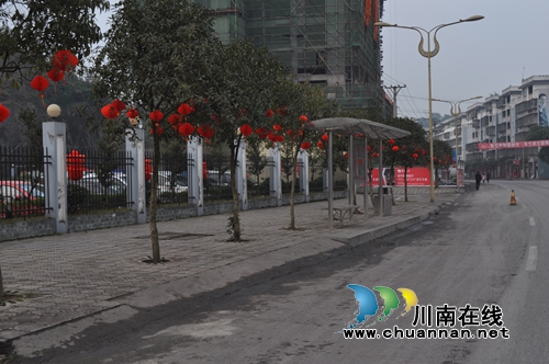 泸州纳溪上马镇：挂灯笼迎新春(图3)