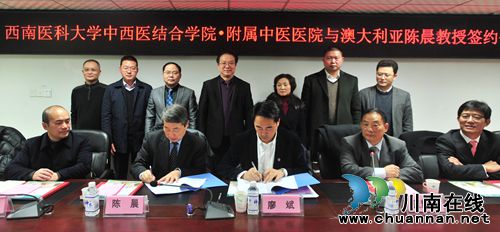 西南医大中医院聘请昆士兰大学陈晨为兼职教授(图9) 西南医大中医院聘请昆士兰大学陈晨为兼职教授(图9)