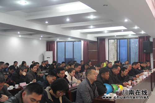 泸县石桥镇召开2016年年终总结暨2017年节前工作会(图2)
