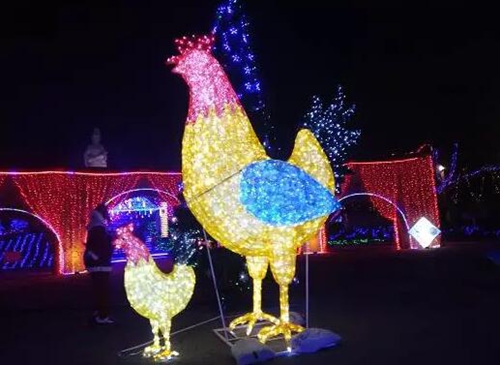 一只巨型“金鸡”扭着“小蛮腰”来泸州过年啦!(图3) 一只巨型“金鸡”扭着“小蛮腰”来泸州过年啦!(图3)